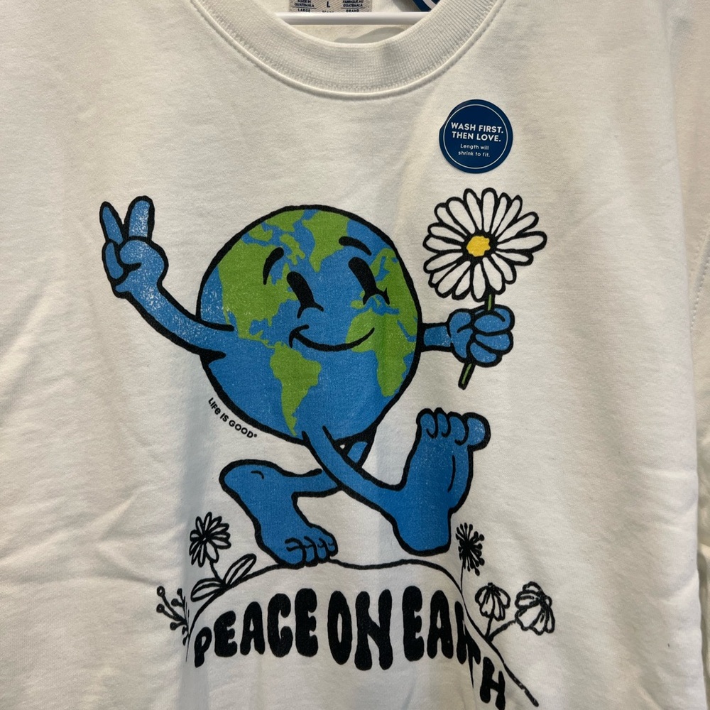 Life is Good Crewneck Sweatshirt